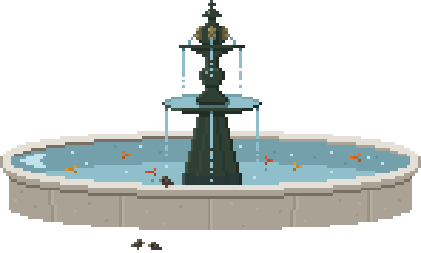 Pixel Fountain